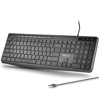 TECLADO NGS SPECTRA ULTRA SLIM TECLAS MULTIMEDIA COLOR