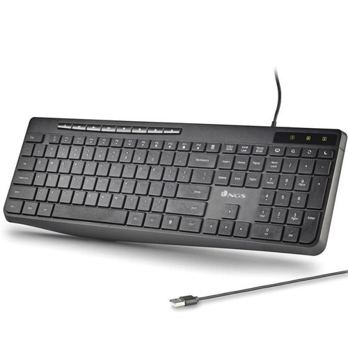 TECLADO NGS SPECTRA ULTRA SLIM TECLAS MULTIMEDIA COLOR-DN2 TECLADO NGS SPECTRA ULTRA SLIM TECLAS MULTIMEDIA COLOR