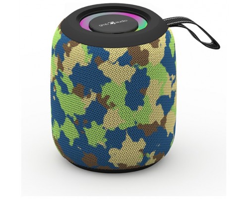 ALTAVOZ PORTATIL GEMBIRD 8W BT LED RGB CAMUFLAJE