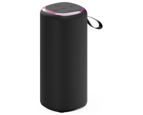 ALTAVOZ PORTATIL GEMBIRD SPK-BT-LED-08L 10W BT NEGRO LUZ LED