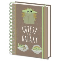 CUADERNO ESPIRAL MANDALORIAN CUTEST IN THE GALAXY PYRAMID INTERNATIONAL SR73255