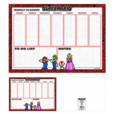 PLANIFICADOR SEMANAL DE ESCRITORIO A4 SUPER MARIO (4 COLOUR) 29 X 21 CM PYRAMID REDSTRING SR73816