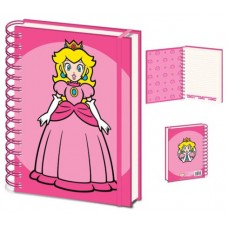 CUADERNO DE ESPIRAL A5 PRINCESA PEACH 21 X 15 CM PYRAMID REDSTRING SR74586