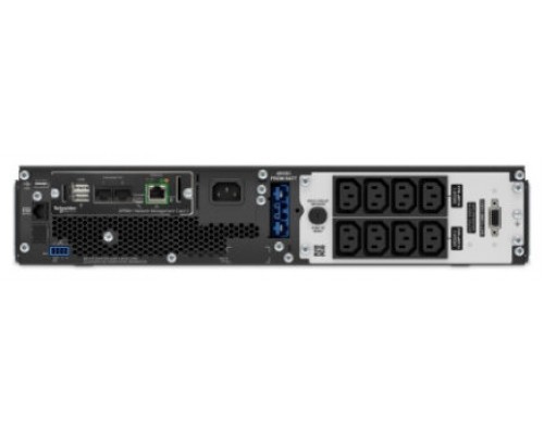 APC SRT1000UXI-NCLI sistema de alimentación ininterrumpida (UPS) Doble conversión (en línea) 1 kVA 900 W 8 salidas AC