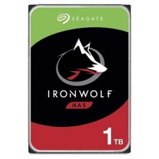 SEAGATE IRONWOLF INTERNAL HARD DRIVE 1TB 5400RPM 256MB3.5" SERIAL ATA III ST1000VN008