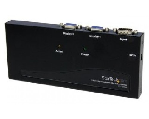 STARTECH SPLITTER VGA 2 PUERTOS DIVISOR MULTIPLIC