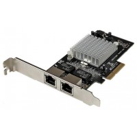 Tarjeta red startech st2000spexi 2x rj45