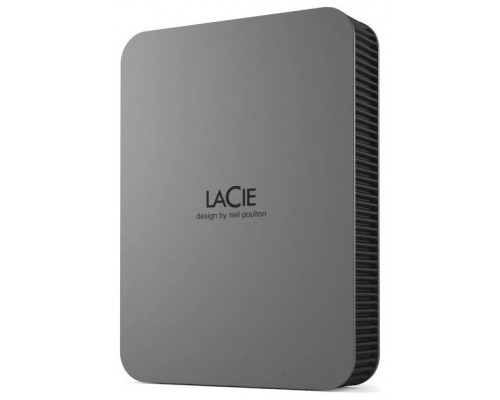 Lacie Mobile Drive Secure 4Tb 2.5" USB-C Gris