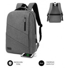 SUBBLIM City Backpack maletines para portátil 39,6 cm (15.6") Mochila Gris