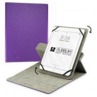 SUBBLIM Funda Tablet Rotate 360 Executive Case 10,1" Purple
