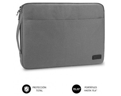 SUBBLIM Funda Ordenador Urban Laptop Sleeve 15,6" Grey