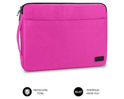 SUBBLIM Funda Ordenador Urban Laptop Sleeve 15,6" Pink