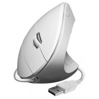 SUBBLIM Ratón GLIDE VERTICAL ERGO WIRED MOUSE WHITE