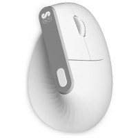 SUBBLIM NATURE VERTICAL ERGO DUAL MOUSE BATTERY WHITE