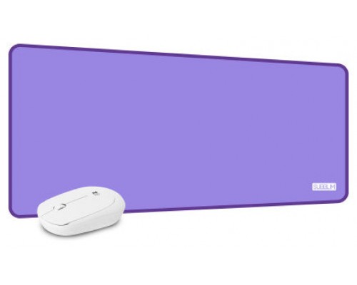 SUBBLIM Alfombrilla con Ratón Harmony Pack Mousepad XL + Wireless Mouse Purple