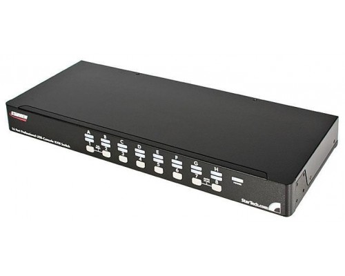 STARTECH CONMUTADOR SWITCH KVM 16 PUERTOS VIDEO VG