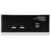 STARTECH CONMUTADOR SWITCH KVM 2 PUERTOS DOBLE MON