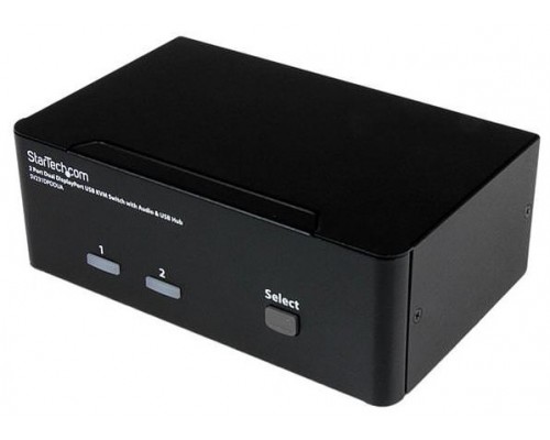 STARTECH CONMUTADOR SWITCH KVM - 2 PUERTOS USB 2.0