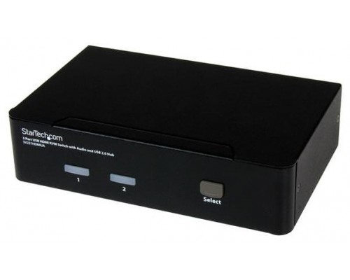 STARTECH CONMUTADOR SWITCH KVM 2 PUERTOS HDMI® CON