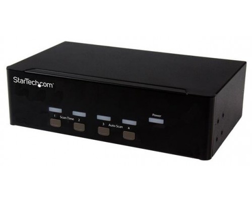 STARTECH CONMUTADOR KVM 4 PUERTOS VGA DOBLES USB