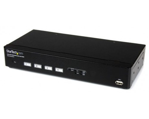 STARTECH SWITCH CONMUTADOR KVM 4 PUERTOS DVI CON T