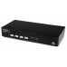 STARTECH SWITCH CONMUTADOR KVM 4 PUERTOS DVI CON T