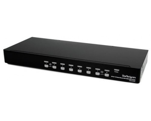 STARTECH DATA SWITCH KVM 8X1 MON+TEC+RAT DVI