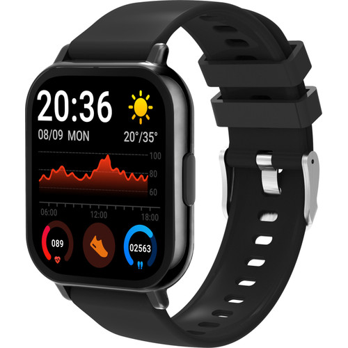 SMARTWATCH DENVER BLUETOOTH CON FRECUENCIA CARDIACA Y PRESION ARTERIAL NEGRO-DI1 SMARTWATCH DENVER BLUETOOTH CON FRECUENCIA CARDIACA Y PRESION ARTERIAL NEGRO