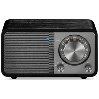 SANGEAN WR-7 PLUS ROBLE DE MEDIANOCHE / RADIO CON MUEBLE DE MADERA FM / BLUETOOTH / AUX-17M0 SANGEAN WR-7 PLUS ROBLE DE MEDIANOCHE / RADIO CON MUEBLE DE MADERA FM / BLUETOOTH / AUX