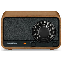 SANGEAN WR-8 NOGAL VINTAGE / RADIO ANALÓGICA DE MADERA CON AM / FM / BLUETOOTH-23M0 SANGEAN WR-8 NOGAL VINTAGE / RADIO ANALÓGICA DE MADERA CON AM / FM / BLUETOOTH