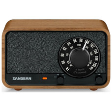 SANGEAN WR-8 NOGAL VINTAGE / RADIO ANALÓGICA DE MADERA CON AM / FM / BLUETOOTH-M023 SANGEAN WR-8 NOGAL VINTAGE / RADIO ANALÓGICA DE MADERA CON AM / FM / BLUETOOTH