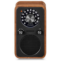 SANGEAN WR-9 NOGAL VINTAGE / RADIO ANALÓGICA DE MADERA CON AM / FM / BLUETOOTH-23M0 SANGEAN WR-9 NOGAL VINTAGE / RADIO ANALÓGICA DE MADERA CON AM / FM / BLUETOOTH