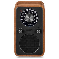 SANGEAN WR-9 NOGAL VINTAGE / RADIO ANALÓGICA DE MADERA CON AM / FM / BLUETOOTH-M023 SANGEAN WR-9 NOGAL VINTAGE / RADIO ANALÓGICA DE MADERA CON AM / FM / BLUETOOTH