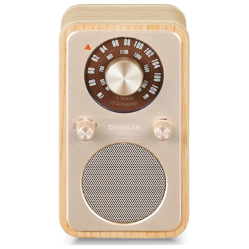 SANGEAN WR-9 FRESNO BLANCO / RADIO ANALÓGICA DE MADERA CON AM / FM / BLUETOOTH-M023 SANGEAN WR-9 FRESNO BLANCO / RADIO ANALÓGICA DE MADERA CON AM / FM / BLUETOOTH