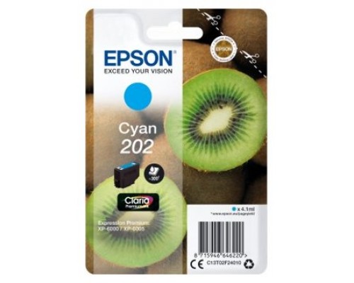 Cartucho tinta epson c13t02f24010 singlepack cian