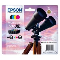 Multipack tinta epson 502xl negro cian