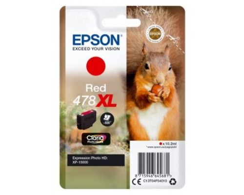 Cartucho tinta epson c13t04f54010 singlepack rojo