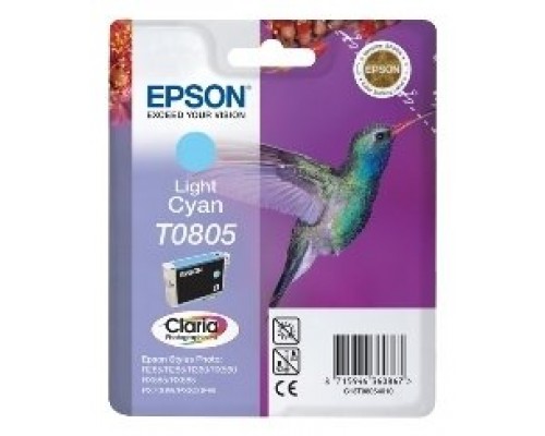 Cartucho tinta epson t0805 cian claro