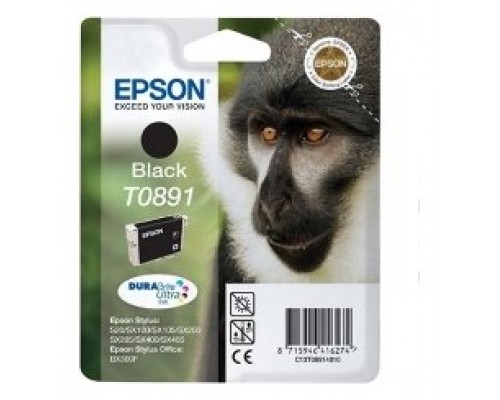 Cartucho tinta epson t0891 negro 3.5ml