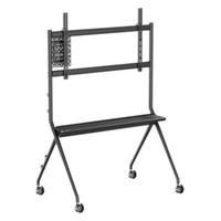 VOGELS 7410210 ESSENTIAL MEETING ROOM TROLLEY 65-98" 120 KG WITH SHELVE AND MINI PC ADAPTER VESA UP TO 1100x600-61MR VOGELS 7410210 ESSENTIAL MEETING ROOM TROLLEY 65-98" 120 KG WITH SHELVE AND MINI PC ADAPTER VESA UP TO 1100x600