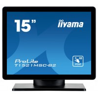 iiyama ProLite T1521MSC-B2 pantalla para PC 38,1 cm (15") 1024 x 768 Pixeles XGA LED Pantalla táctil Mesa Negro