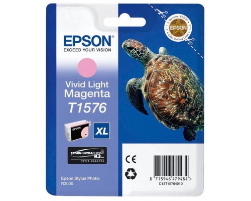 Cartucho tinta epson t157640 magenta vivo