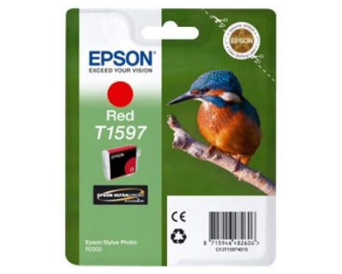 Cartucho tinta epson c13t15974010 rojo