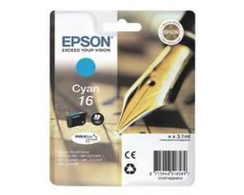 Cartucho tinta epson t162240 cian wf - 2010