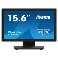 iiyama ProLite T1634MC-B1S pantalla para PC 39,6 cm (15.6") 1920 x 1080 Pixeles Full HD LED Pantalla táctil Negro