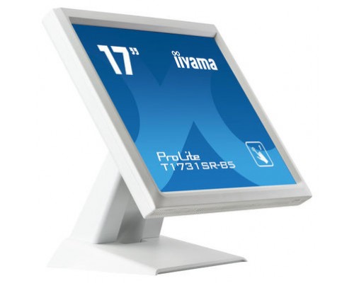 iiyama ProLite T1731SR-W5 monitor pantalla táctil 43,2 cm (17") 1280 x 1024 Pixeles Blanco Single-touch