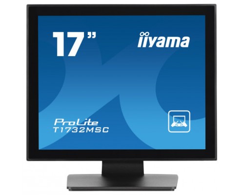 iiyama ProLite T1732MSC-B1SAG pantalla para PC 43,2 cm (17") 1280 x 1024 Pixeles Full HD LED Pantalla táctil Mesa Negro