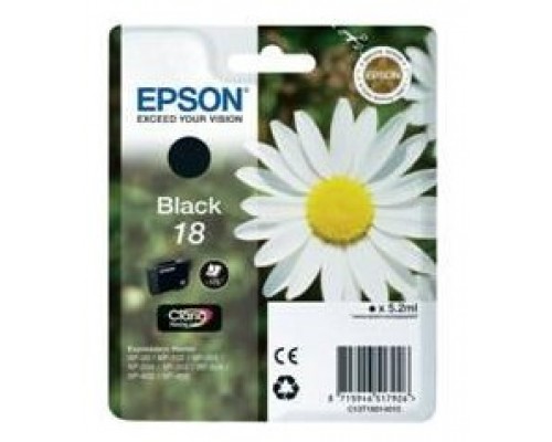 Cartucho tinta epson t180140 negro xp - 102