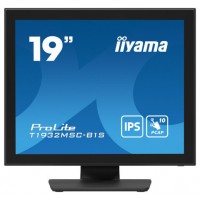 iiyama ProLite T1932MSC-B1S pantalla para PC 48,3 cm (19") 1280 x 1024 Pixeles Full HD LED Pantalla táctil Mesa Negro