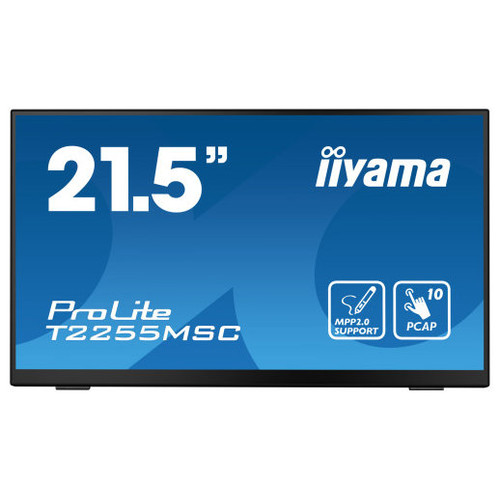 MONITOT IIYAMA 22" TACTIL CAPACITIVO, T2255MSC-B1, IPS, 60HZ, 5 MS, HDMI, USB, DISPLAYPORT, ALT, VESA 100 x 100-MR42 MONITOT IIYAMA 22" TACTIL CAPACITIVO, T2255MSC-B1, IPS, 60HZ, 5 MS, HDMI, USB, DISPLAYPORT, ALT, VESA 100 x 100